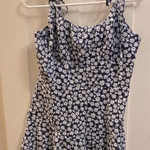 navy blue romper dress bought online and was too big so never worn